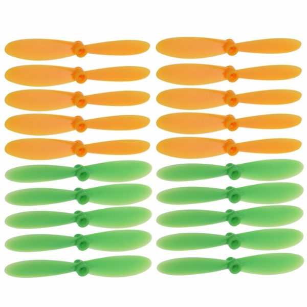 20pcs 8pcs 4pcs 24pcs X4 H107L C D Quadcopter Propeller Blades Spare Parts Quadcopter Propeller for Hubsan X4 H107C H107D H107L Online Sale