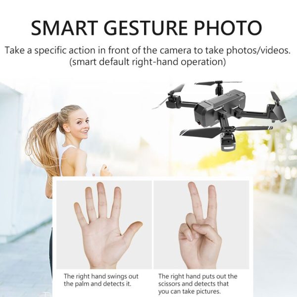 Newest KF607 Quadcopter with Wifi FPV 1080P 4K HD Dual Camera Optical Flow Selfie Drone Foldable Mini Dron VS SG106 visuo xs816 Hot on Sale