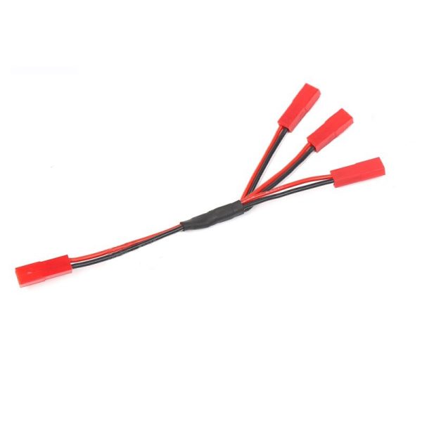 TRX4 ESC Battery JST Female Connector Y Cable for 1 10 RC Crawler Car Traxxas 3 In 1 Cheap