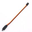 10Pcs 100  150   200   300   500   1000mm Anti-loose 60 core Servo Extension Lead Wire Cable For RC Futaba JR Male to Female Online