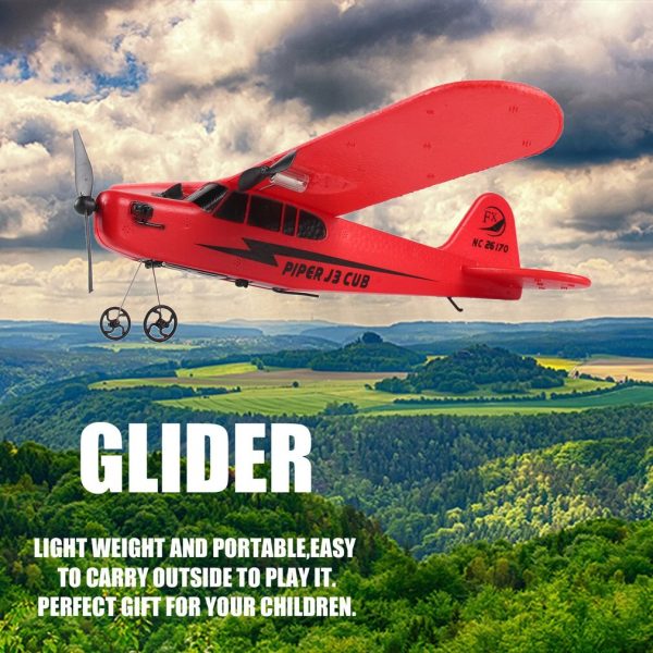 2019 NEW OCDAY FX803 Remote Control RC Plane Glider Aerodone Toy Children Audult 150m Foam Airplane Red Blue Battery Drones Sale