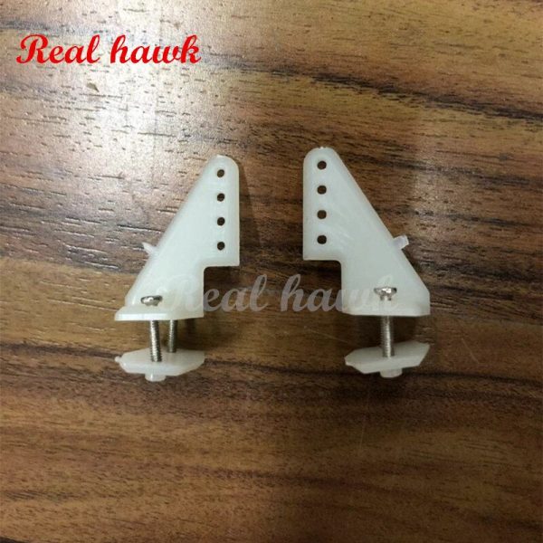 10 Sets lot With Screws Pin Horns 18x26 4hole L18xW13xH26 RC Airplanes Parts Electric Planes Foam Aeromodelling free shipping Online Hot Sale