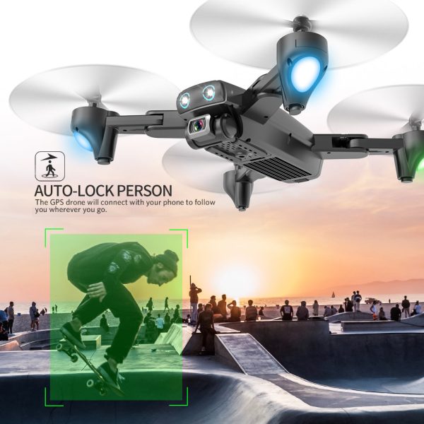 S167 GPS 4K with camera selfie dron drone profissional toys drones rc helicopter toy quadcopter juguetes quadcopter VS SG907 Online now