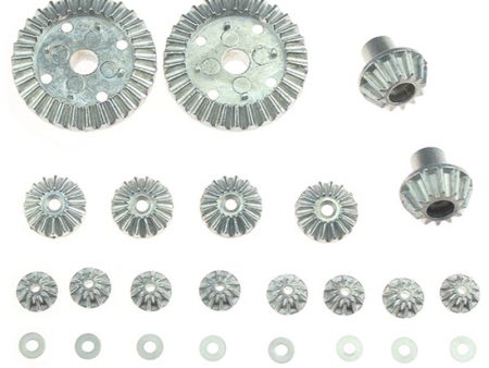 16Pcs12T 24T 30T Motor Driving Gear Planet Gear Differential Gear Combo Set For Wltoys 12428 12423 12628 Rc Car Model Parts Mo on Sale