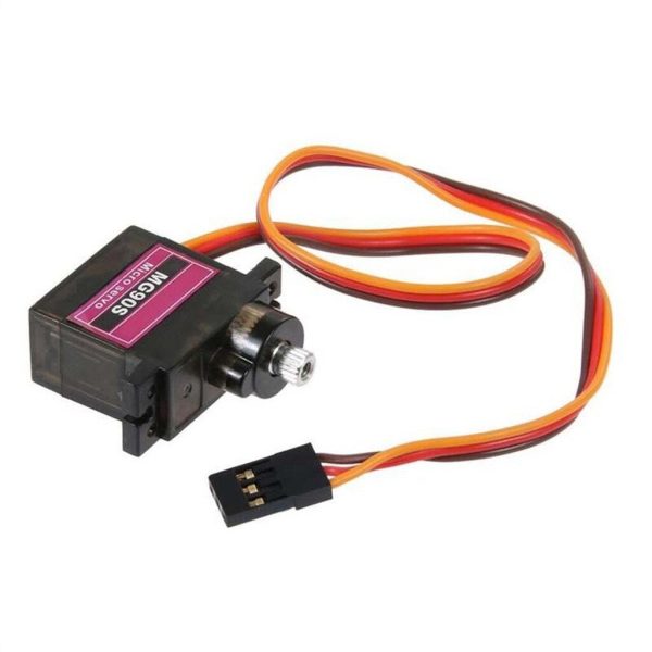 1PC MG90S Micro Metal Gear 9g Servo for RC Plane Helicopter Boat Car 360° Accessories Kids toys Brinquedos juguetes игрушки Fashion