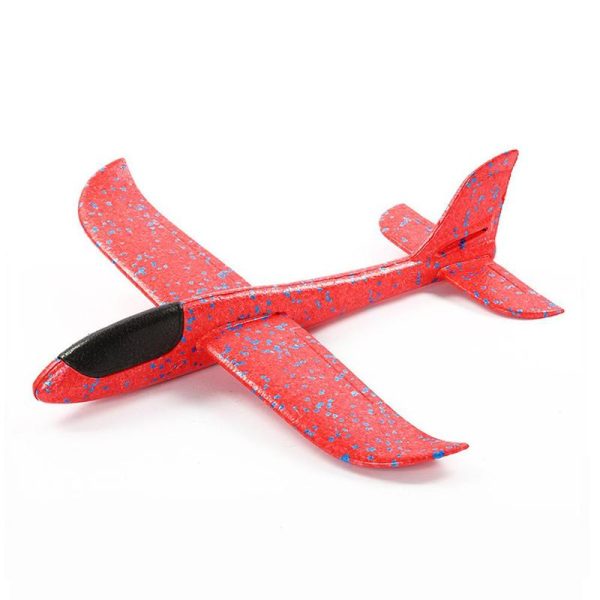 48CM Hand Throw Foam Plane Toys Outdoor Launch Glider airplane Kids Gift Toy Free Fly Plane Toys Puzzle Model Jouet Discount