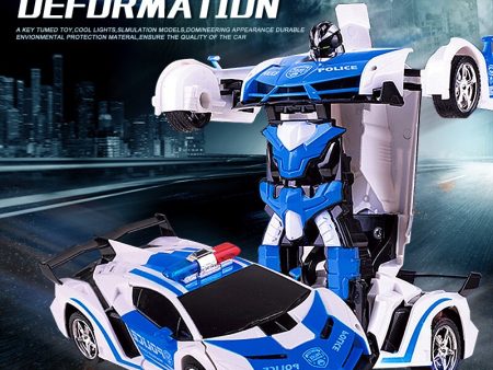 Transformation RC Car Sports Driving Car Shock Resistant Robot Mini Not 4WD RC Deformation Car Children Toys for Children GIFT Hot on Sale