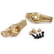 YEAHRUN 1Pair Heavy Duty Brass Front Hub Carrier for Traxxas TRX4 1 10 RC Crawler Counterweights Sale