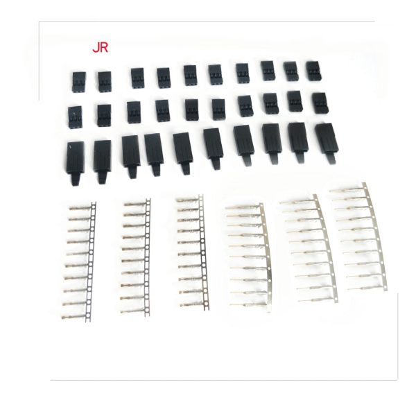 10 Sets DIY 3 Pin Servo Plug Set Female Male Connector Gold Plated For Futaba JR Type RC Airplane Multirotor Quadcopter Plug Fashion