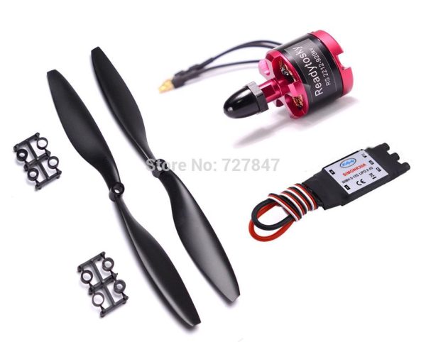 2212 920KV Brushless Motor CW   CCW + 30a simonk brushless ESC + 1045 Propeller for F450 F550 S550 F550 Quadcopter Frame Online now