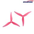 24pcs  12 pairs Gemfan 51466 5inch 3 blade  tri-blade Propeller Props CW CCW for 2205-2306 Brushless Motor FPV Propeller Online now