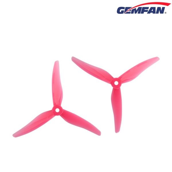 24pcs  12 pairs Gemfan 51466 5inch 3 blade  tri-blade Propeller Props CW CCW for 2205-2306 Brushless Motor FPV Propeller Online now