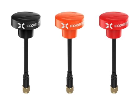 2PCS Foxeer Pagoda Pro 5.8GHz 2dBi RHCP FPV Antenna 86mm SMA RP-SMA Black Red Orange for FPV RC Racing Drone Models For Sale