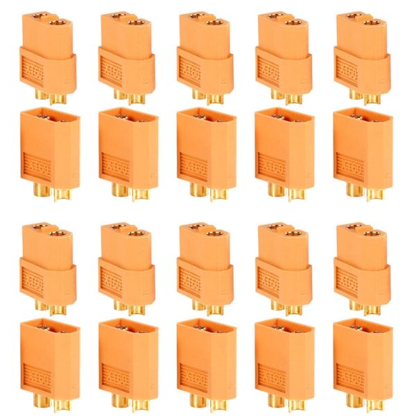 10 Pairs 20Pcs XT60 XT30 Amass XT30U XT60+ Male Female Bullet Connectors Plug For RC Quadcopter FPV Racing Drone Lipo Battery Online