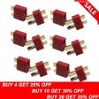 20pcs Anti-skidding Deans Plug T Style Connector Female   Male for RC Lipo Battery ESC Rc Helicopter (10pair) on Sale