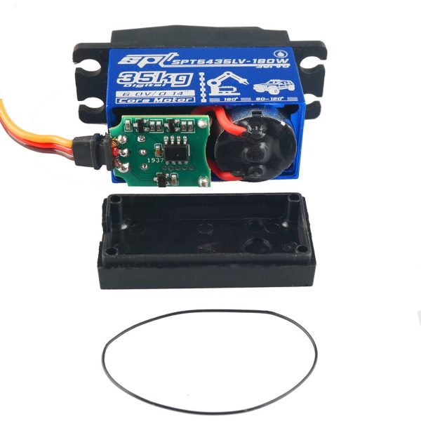 Waterproof SPT5435LV 35kg Large Torque Digital Standard Servo For 1 8 1 5 RC Car baja Climber Airplane Robotic Metal Gear Discount