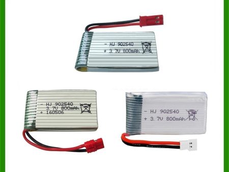 1pcs 3.7V 800mAh 902540 Battry For Syma X5C X5SC X5SW M68 X5HC X5HW X400 X800 four-axis Model aircraft 3.7V 800mah Lipo battery Online Sale