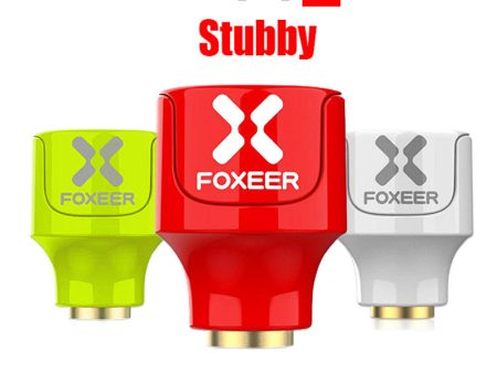 2PCS Foxeer Lollipop 3 Stubby 5.8GHz 2.5Dbi RHCP LHCP FPV Mushroom 4.8g Antenna SMA for FPV RC Racing Drone Models For Discount