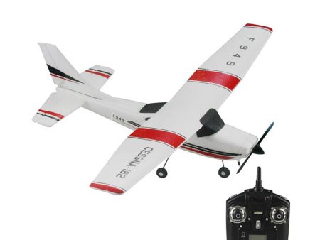 1:28 Cessna-182 Remote Control Propeller Airplane 3-Channel Fixed Wing RC Aircraft Outdoor Park Parent-child Glider Plane Toys Online