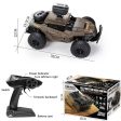 25KM H RC Remote Control Buggy Car with WiFi 720P HD Camera Wireless Climbing Children Truck Toy Rc Drift Car HQ1803 Online now