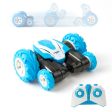 Sinovan Mini RC Car 2.4G 4CH Stunt Drift Deformation Buggy Rock Crawler Roll Car 360 Degree Flip Car Blue Toys for Kids Sale