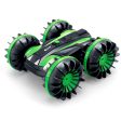 2.4GHz 4WD 1:18 Waterproof 360 Degree Spins Double-sided Stunt Rotatable RC Car Off Road Gift Vehicle Amphibious Boat Birthday Online