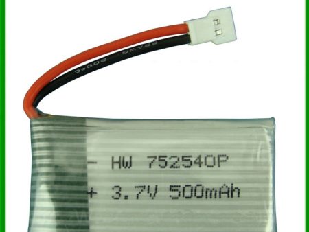 3.7V 500mAH Lipo Battery For Syma X5C X5SC M68 Cheerson CX-30 Quadrocopter 3.7 V 500 mAH 752540 FREE SHIPPING on Sale