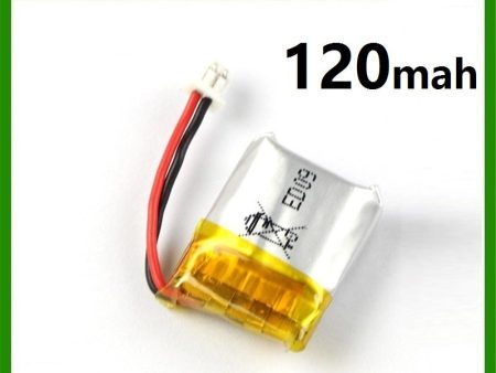 1pcs 1S 3.7V 120mAh Lipo Battery For Cheerson CX10 CX-10 CX-10A RC Quadcopter Spare Parts 3.7V 120mAh Li-po Battery Wholesale Online Hot Sale