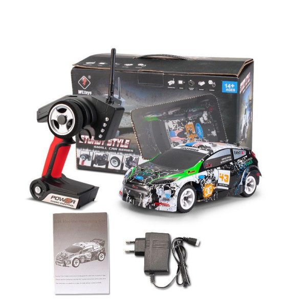 Wltoys K989 1 28 2.4G 4WD Brushed RC Remote Control Rally Car RTR with Transmitter RC Drift Car Alloy Remote Control Car For Discount