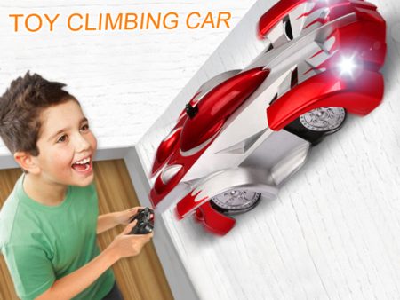 1PCs RC car Remote Control Climbing RC Car with LED Lights 360 Degree Rotating Stunt Toys Machine Wall RC CAR Boy Christmas gift Sale