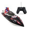 Flytec 2011-15B 24CM 40MHZ 4CH 10KM H High Speed Racing RC Boat Toy for Kids Children Gift Cheap