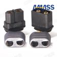 10 x Amass XT60+ Plug Connector With Sheath Housing 5 Male 5 Female (5 Pair ) Online Sale