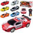 1:24 Electric 5 Style rc car Toy for Boy Police sports Vehicle Mini Diecast Model Cars Toys for children friends Moto oyuncak Sale