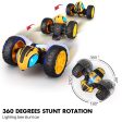 1:14 RC Car 360 Degrees Rotating Double Sided Lightning Bee RC Car for Kids Toys 2019 Gifts for boy s gift Online Hot Sale