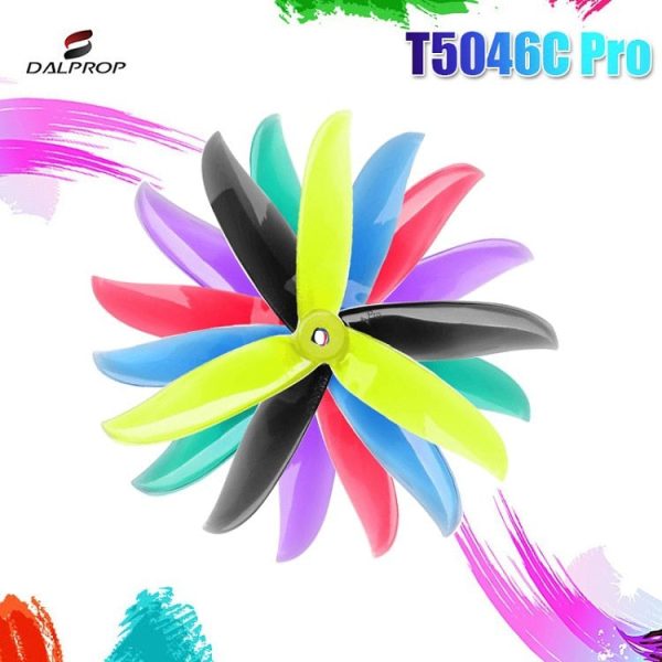 12Pair 24PCS Upgraded DALPROP CYCLONE T5046C PRO 5046 5x4.6x3 3-blade POPO Propeller CW CCW for RC Drone FPV Racing For Sale