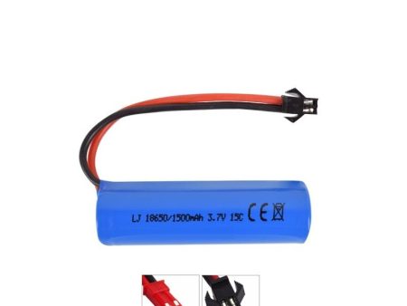 3.7V 1500mAh 15c Lipo Battery remote control helicopter   Airplanes   car Battery 3.7v 18650 cylindrical Lipo battery SM plug Online Sale