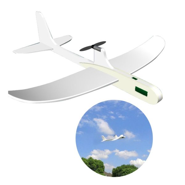 PP Foam Hand Throw Airplane Outdoor Launch Glider Plane Kids Gift Toy Capacitor Airplane Model Glider Launch Plane Online