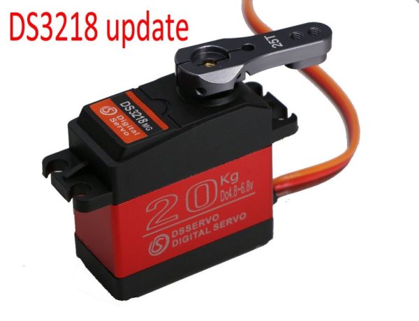 1pcs Waterproof servo DS3218 Update high speed metal gear digital servo baja servo 20KG .09S for 1 8 1 10 Scale RC Cars Part Online