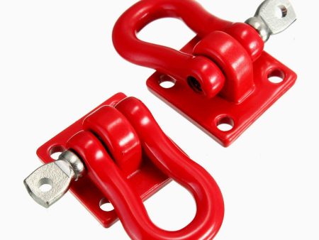 1 Pair Trailer Hook 1: 10 Scale Accessory For RC Crawler SCX-10 Truck on Sale