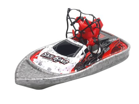 3 In 1 RC Boat Quadcopter Vehicle Hovercraft Drone Toys 360-degrees Flip Traffic Jam Helicopter Water Racing Boat Dron Gift Online Sale