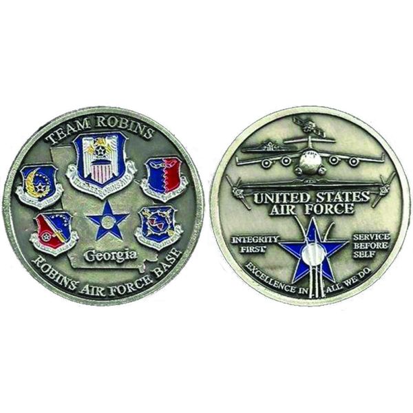 Team Robins Challenge Coin For Sale