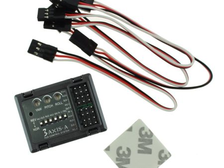 3-axis Flight Controller Stabilizer System Gyro for FPV RC Airplane, Fixed Wing Aircraft, Delta Wing, Gliders Discount