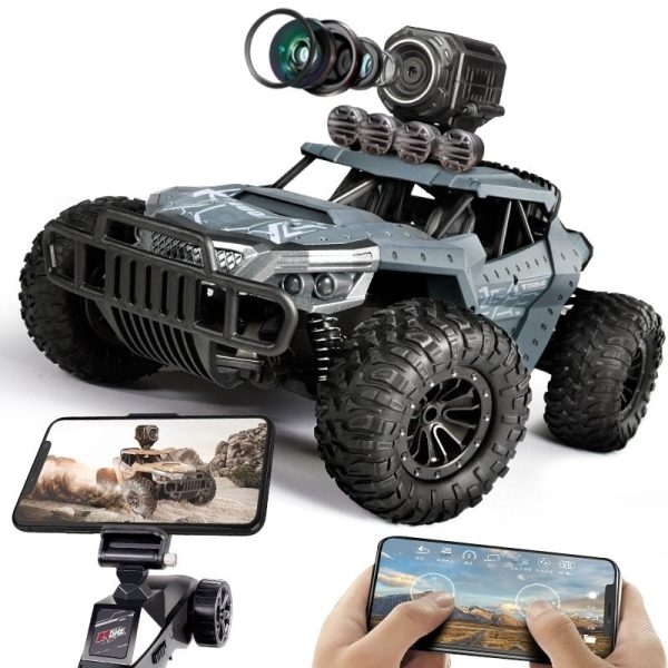 25KM H RC Remote Control Buggy Car with WiFi 720P HD Camera Wireless Climbing Children Truck Toy Rc Drift Car HQ1803 Online now