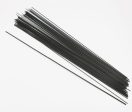 16pcs lot Carbon Fiber Rods for RC Plane DIY tool wing tube Quadcopter arm 1mm 1.5mm 2mm 3mm 4MM 5MM 7MM (0.5 meter) Wholesale Hot on Sale