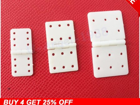 20pcs lot Nylon & Pinned Hinge 20x36mm   16x29mm   12x24mm For RC Airplane Plane Parts Model Replacement Online now