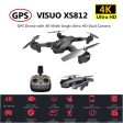 VISUO XS812 RC GPS Drone with 4K HD Camera 5G WIFI Altitude Hold RC Drone GPS Quadcopter RC Helicopter VS SG900-S SJRC Z5 Dron Discount