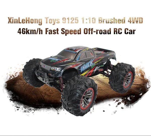 XINLEHONG TOYS RC Car 9125 2.4G 1:10 1 10 Scale Racing Car Supersonic Truck Off-Road Vehicle Buggy Electronic Toy Supply