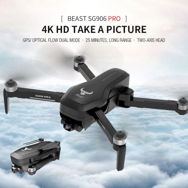 ZLRC SG906 PRO GPS Drone With 2-axis Anti-shake Self-stabilizing Gimbal Wifi FPV 4K Camera Brushless Quadcopter VS F11 ZEN K1 Cheap