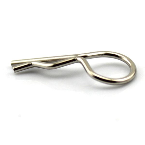 Surprise price 8pcs 1 10 1 16 Stainless Steel Body Clips Pins For HPI Himoto HSP RC Car Racing Shell wind tail parts For Cheap