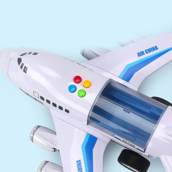 Music Story Simulation Track Inertia Children s Toy Aircraft Large Size Passenger Plane Kids Airliner Toy Car Free Gift Map Cheap